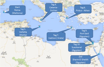 mein-kreuzfahrtwetter-aida-route-palma-valleta-catania-athen-iraklio-portsaid-suezkanal-sharmelsheikh-mini