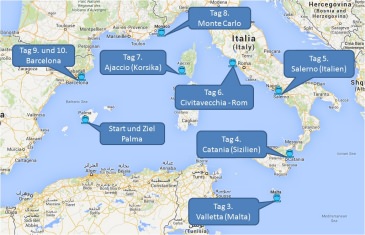 mein-kreuzfahrtwetter-tui-cruises-route-palma-valletta-salerno-civitavecchia-ajaccio-montecarlo-barcelona-catania-palma